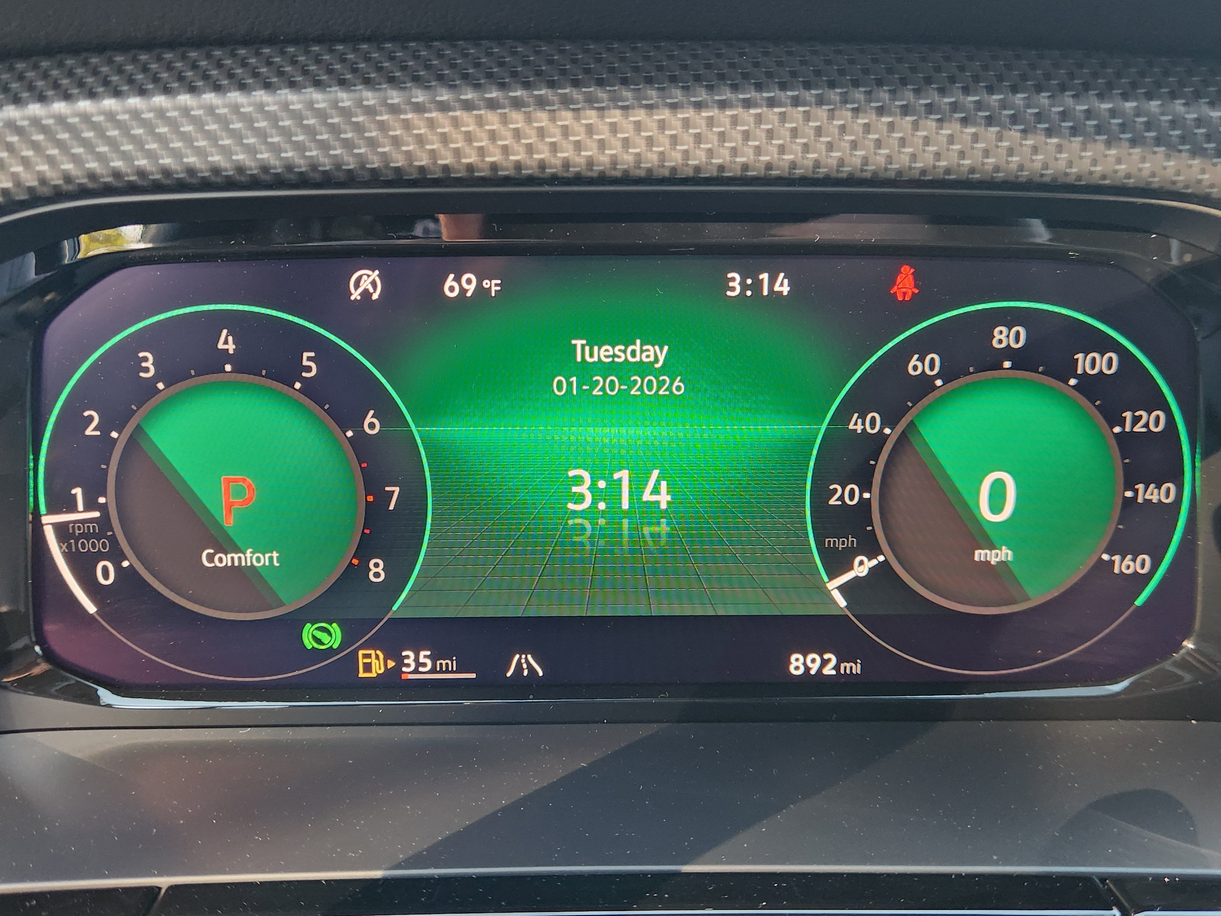 2026 Volkswagen Atlas Cross Sport 2.0T SEL R-Line Black