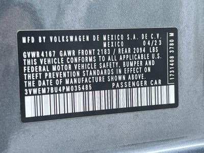 2023 Volkswagen Jetta SE