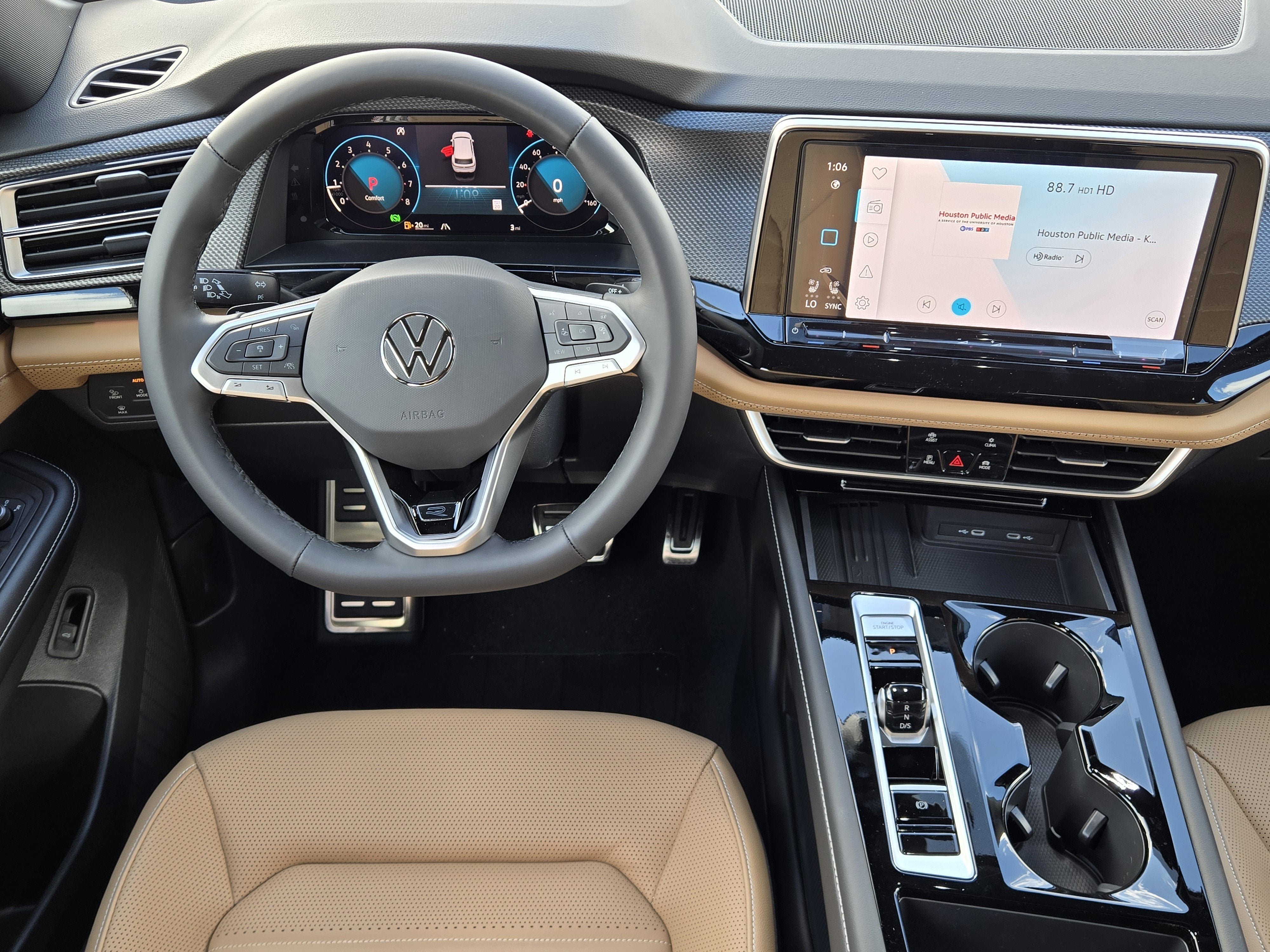 2026 Volkswagen Atlas Cross Sport 2.0T SEL R-Line Black