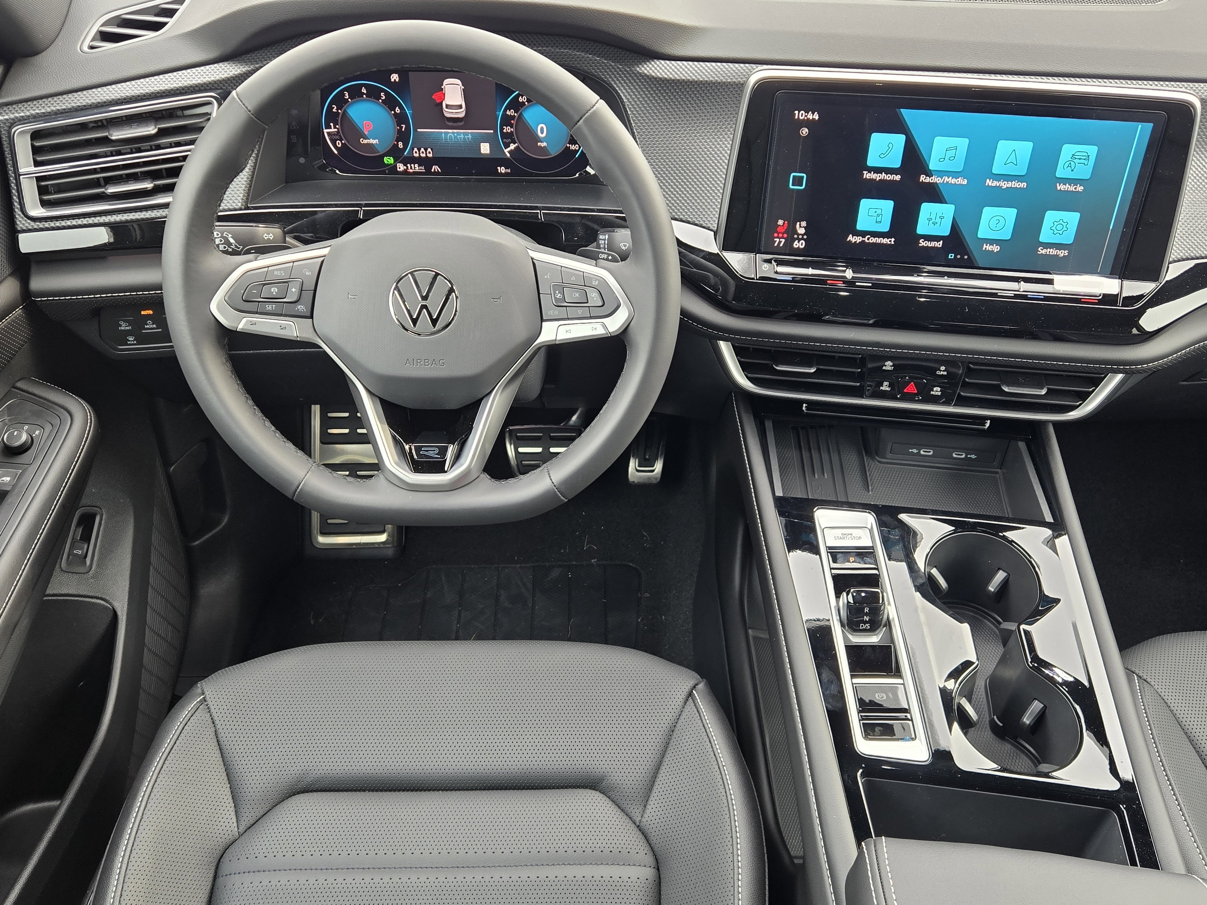 2026 Volkswagen Atlas Cross Sport 2.0T SEL R-Line Black