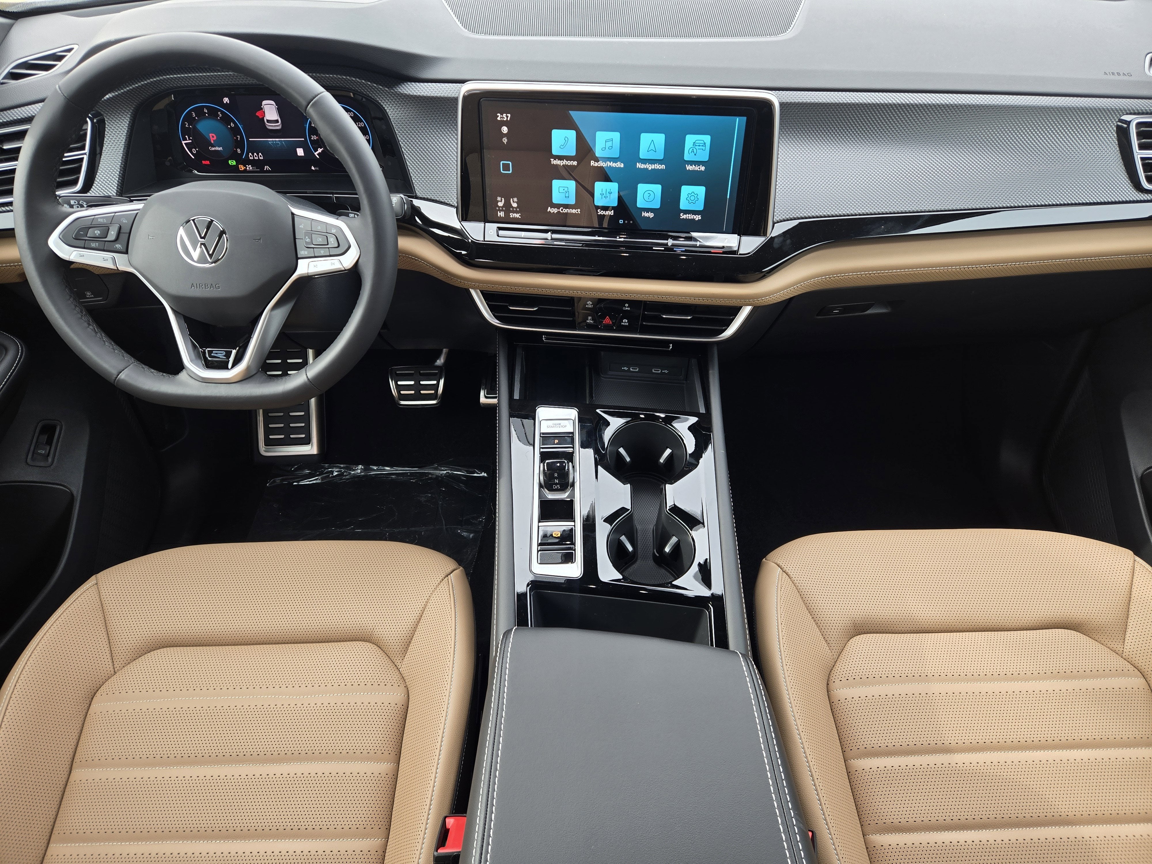 2026 Volkswagen Atlas Cross Sport 2.0T SEL R-Line Black