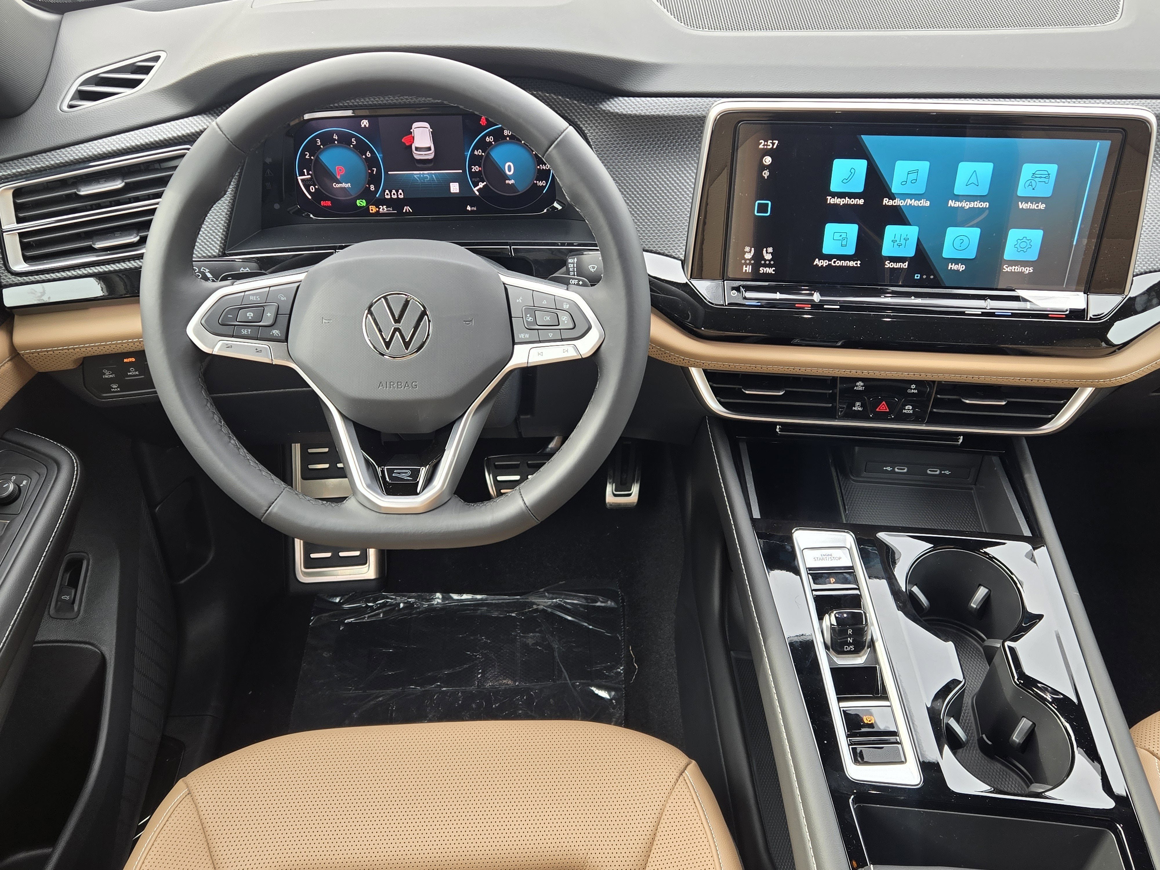 2026 Volkswagen Atlas Cross Sport 2.0T SEL R-Line Black