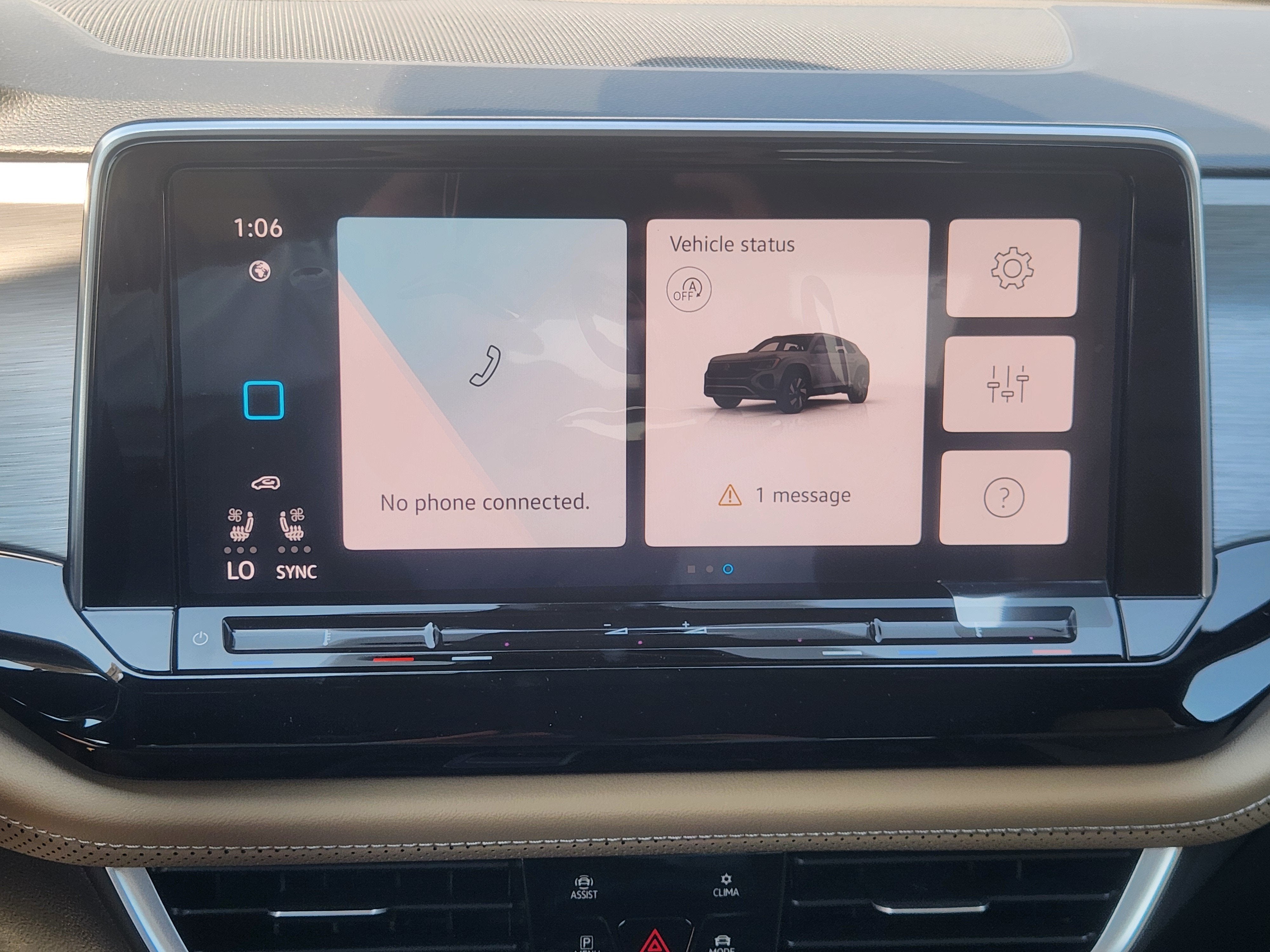 2026 Volkswagen Atlas Cross Sport 2.0T SE w/Technology