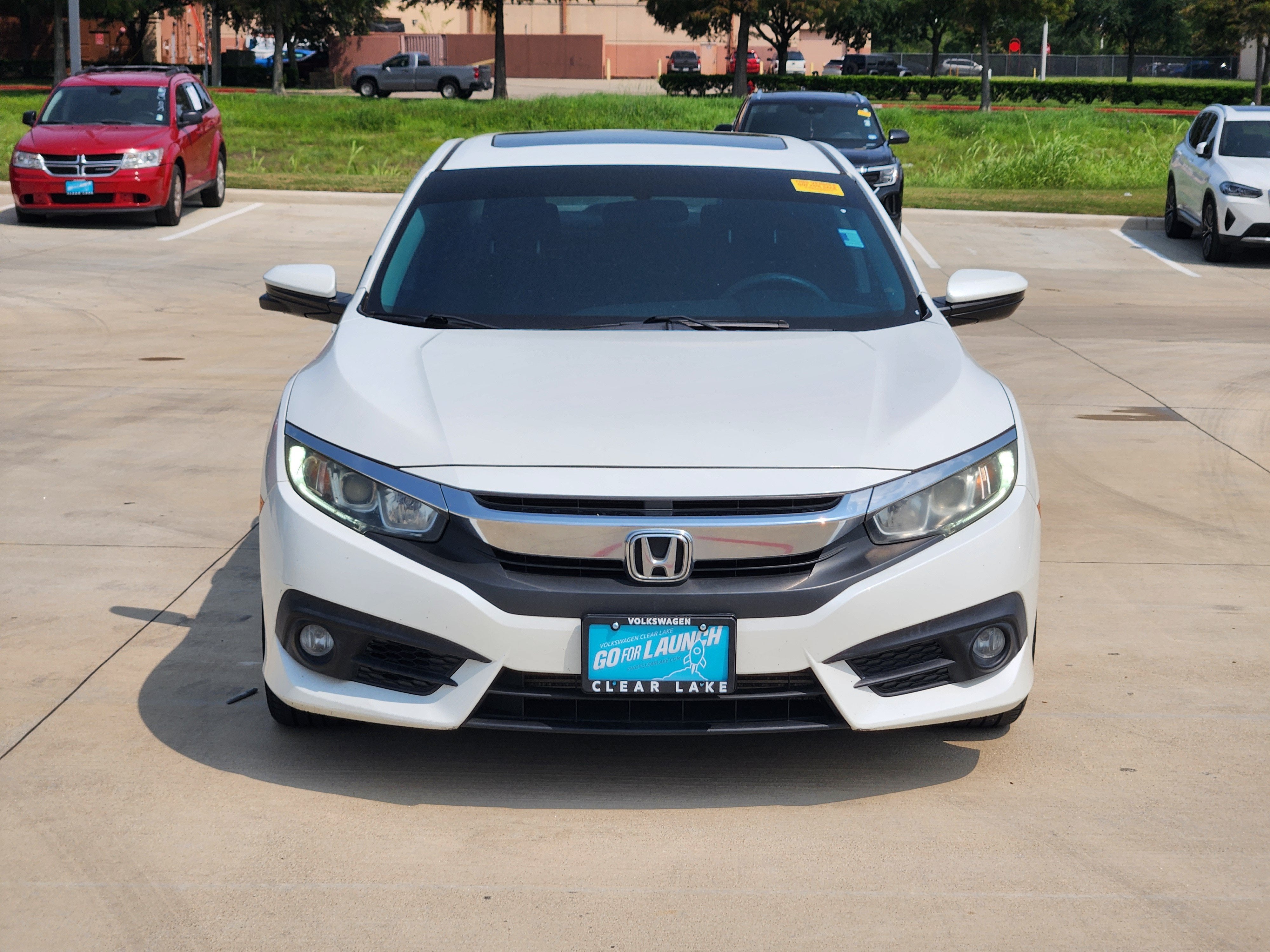 Used 2017 Honda Civic EX-T with VIN 2HGFC1F37HH633029 for sale in League City, TX