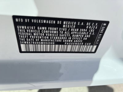 2025 Volkswagen Jetta Sport